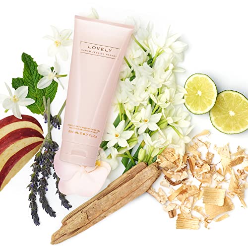 Lovely by SJP - Women's Perfume and Body Care Gift Set - Includes Eau De Parfum, Rollerball, and Soft Lotion in Iconic Lovely Fragrance - 3 pc