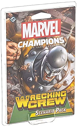 Marvel Champions The Card Game The Wrecking Crew Scenario Pack | Strategy Card Game for Adults and Teens | Ages 14+ | 1-4 Players | Average Playtime 45-90 Minutes | Made by Fantasy Flight Games