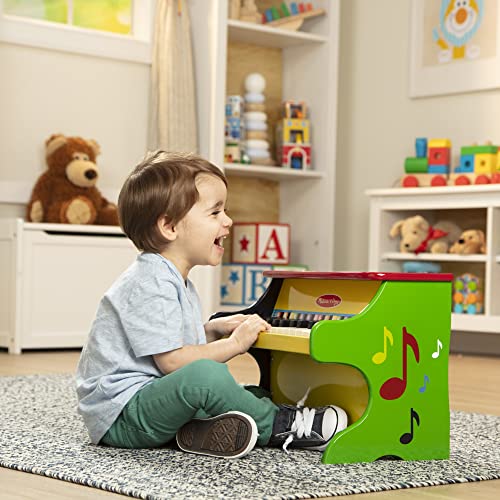 Melissa and Doug Learn-To-Play Piano With 25 Keys and Color-Coded Songbook - Toy Piano For Baby, Kids Piano Toy, Toddler Piano Toys For Ages 3+