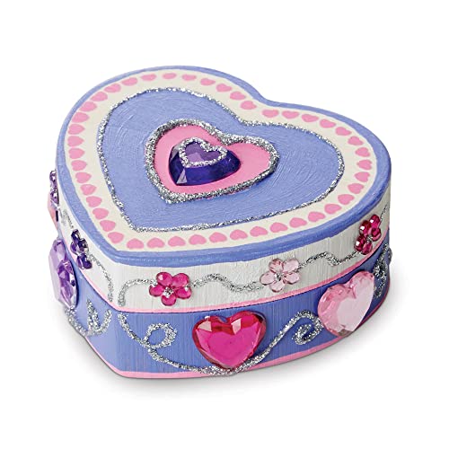 Melissa and Doug Created by Me! Heart Box Wooden Craft Kit