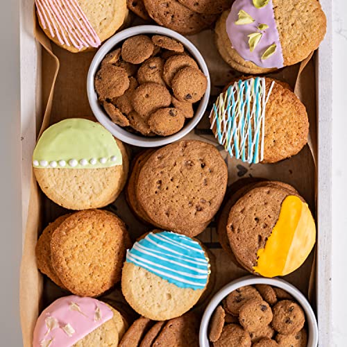 Tate's Bake Shop Cookies Variety Pack, Salted Caramel Chocolate Chip and Chocolate Chip Cookies, 4-7 oz Bags