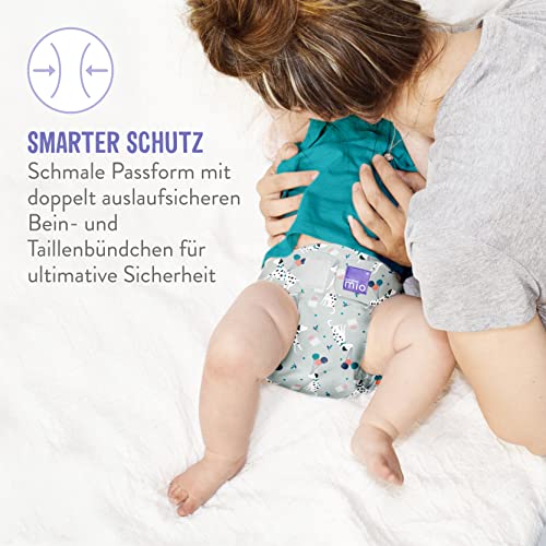 Bambino Mio Mioduo Cloth Diaper Cover, Apple Crunch, Size 1 (< 21lbs)