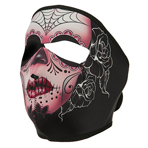 ZANheadgear® Full Mask Neoprene Sugar Skull
