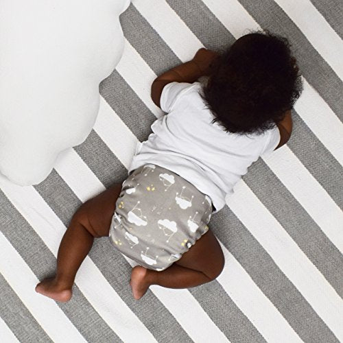 Bambino Mio, mioduo Cloth Diaper Cover, Cloud Nine, Size 1 (<21lbs)