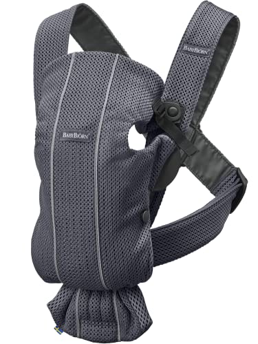 BabyBjörn Baby Carrier Mini, 3D mesh, Anthracite