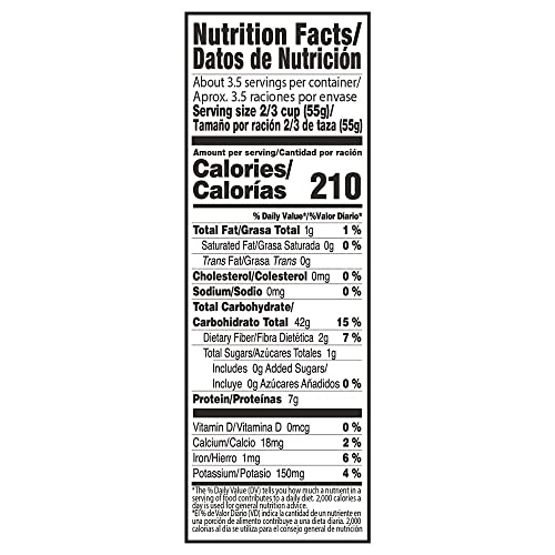 La Moderna Bow Tie Pasta, Noodles, Durum Wheat, Protein, Fiber, Vitamins, 7 Oz, Pack of 20