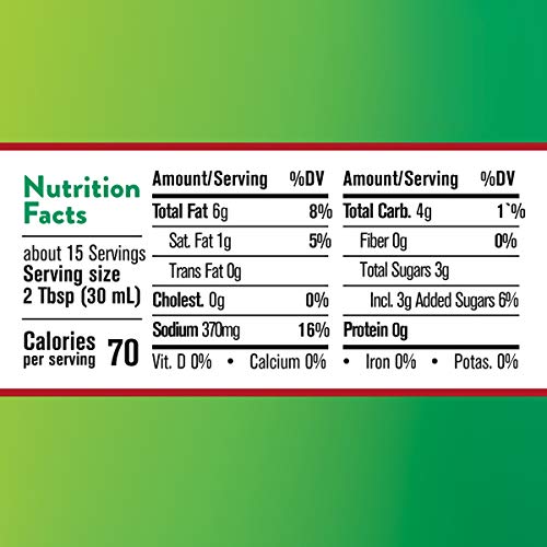 Wish-Bone Salad Dressing, Zesty Robusto Italian, 15 oz