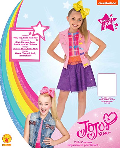 Rubie's JoJo Siwa Boomerang Music Video Outfit Costume, Multicolor, Small