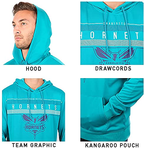 Ultra Game NBA Men's Fleece Midtown Pullover Sweatshirt