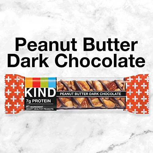 KIND Bars, Variety Pack, Dark Chocolate Nuts and Sea Salt, Peanut Butter Dark Chocolate, Caramel Almond Sea Salt, Healthy Snacks, Gluten Free, Low Sugar, 12 Count