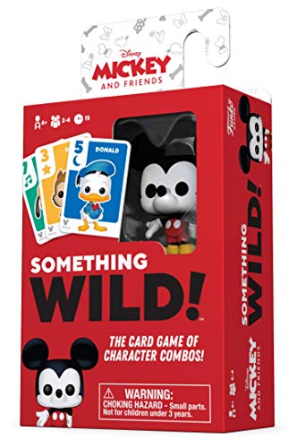 Something Wild! Disney Mickey and Friends - Mickey Mouse Card Game - Christmas Stocking Stuffer