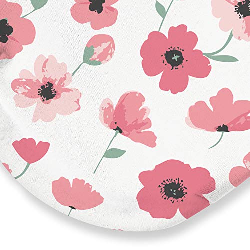 SwaddleMe Original Swaddle – Size Small/Medium, 0-3 Months, 5-Pack (Pretty Poppy )