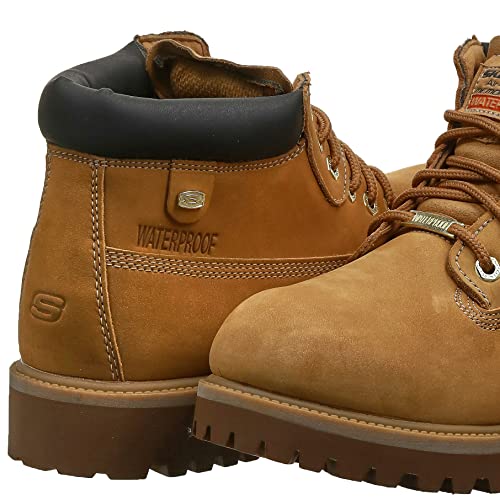 Skechers Men's Sargeants-Verdict Waterproof Boot Fashion, WTG, 11