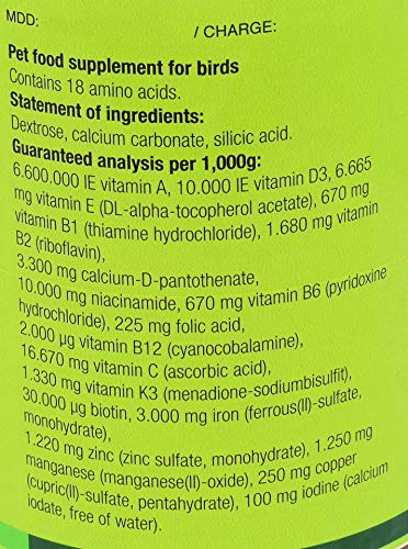 Nekton S Multi-Vitamin for Birds, 700gm, Model: 201750