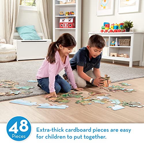 Melissa and Doug Dinosaurs Floor Puzzle (48 pc)