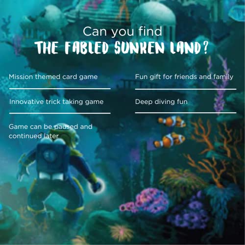 The Crew - Mission Deep Sea | Card Game | Cooperative | 2 to 5 Players | Ages 10+ | Trick-Taking | 32 Levels of Difficulty | Endless Replayability