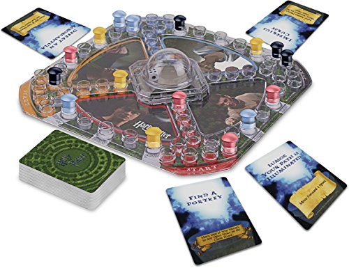 Pressman Harry Potter Triwizard Maze Game - Classic Pop 'N' Race Gameplay with A Magical Twist Blue, 5'