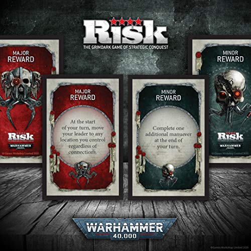 Board Game Based on Warhammer 40k from Games Workshop | Officially Licensed Warhammer 40,000 Merchandise | Themed Risk Game