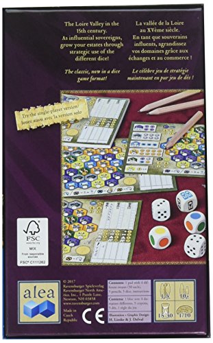 Ravensburger The Castles of Burgundy for Ages 10 and Up - Strategy Dice Game of Decision-Making and Territory Building