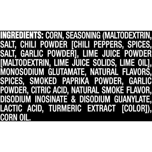 CORN NUTS Mexican Street Corn Crunchy Corn Kernels 7 Ounce Bag (12-Pack)