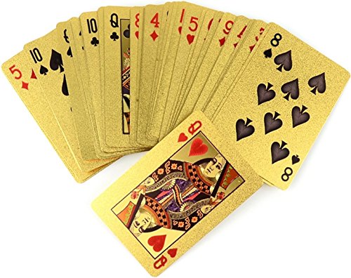 Trademark Poker GLDCARD 24K Gold Playing Cards