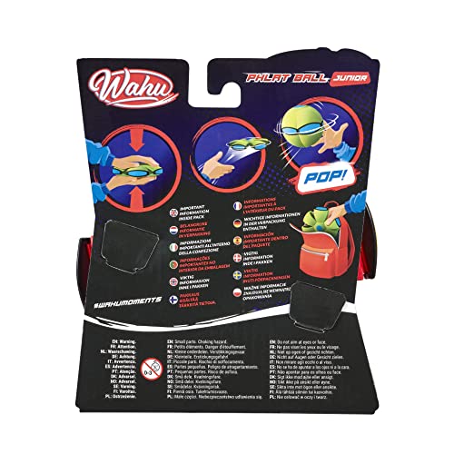 WAHU Phlat Ball Junior Red - Throw A Disc Catch A Ball! - Time Delay Transformation Flying Toy