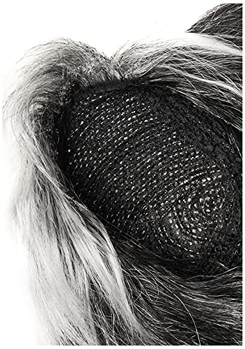 Forum Novelties Polyester Gepetto Wig and Moustache Kit, Grey