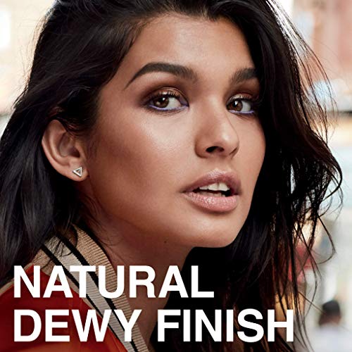 Maybelline Fit Me Dewy + Smooth SPF 18 Liquid Foundation Makeup, Classic Beige, 1 Count