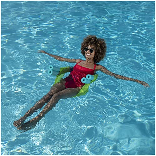 SwimWays Mesh Floating Pool Chair Noodle Slings (4 Pack)