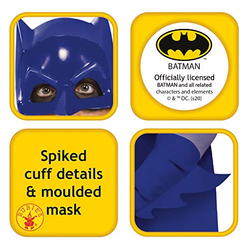 Rubie's mens Batman the Brave and Bold Adult Sized Costumes, Blue/Grey, Large US