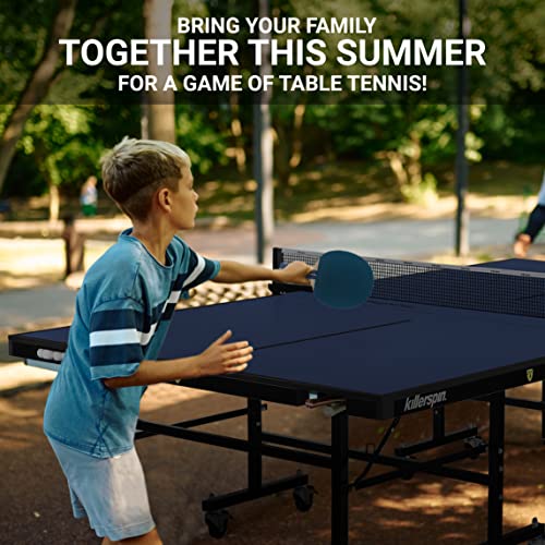 Killerspin Recreational Ping Pong Paddle, Table Tennis Racket With Wood Blade, Jet Basic Rubber