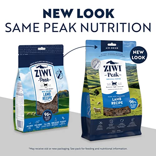 ZIWI Peak Air-Dried Cat Food – All Natural, High Protein, Grain Free and Limited Ingredient With Superfoods (Lamb, 2.2 lb)