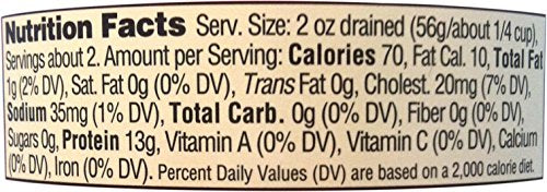 Trader Joe's Albacore Tuna in Water, No Salt Added - 6 Pack