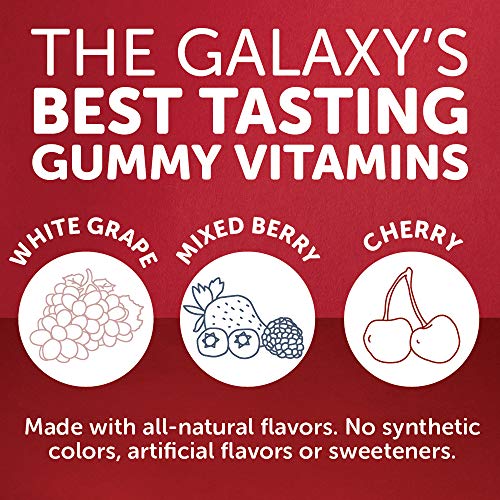 SmartyPants Kids Formula Cherry Berry Daily Gummy Vitamins: Gluten Free, Multivitamin and Omega 3 Fish Oil (Dha/Epa), Methyl B12, Vitamin D3, Vitamin B6, 90 Count (22 Day Supply) (Packaging May Vary)