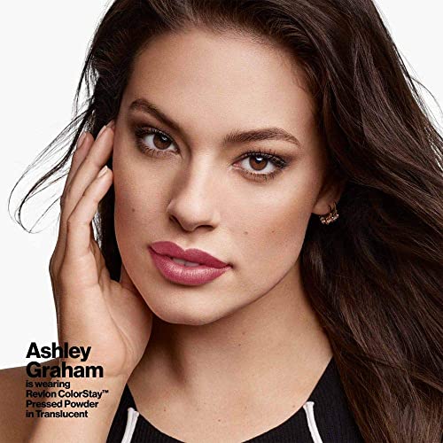 Powder Foundation by Revlon, ColorStay Face Makeup, Longwearing, Oil Free, Fragrance Free, Noncomedogenic, Ivory (110)