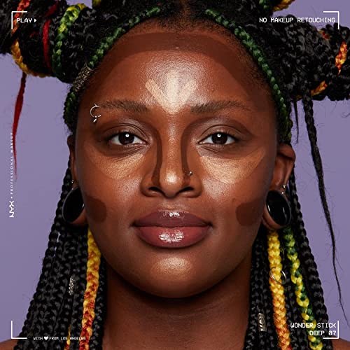 NYX PROFESSIONAL MAKEUP Wonder Stick, Face Shaping and Contouring Stick - Deep