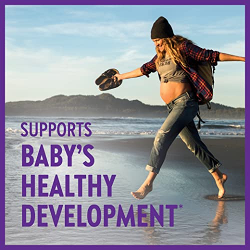New Chapter Prenatal Multivitamin Gummies – 71% Less Sugar, Prenatal Gummies for Mom and Healthy Baby with Prenatal Vitamins Methylfolate, D3, Choline and Ginger, Non-GMO, Gluten Free, Berry Citrus, 90ct