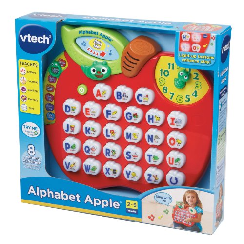 VTech Alphabet Apple,Red