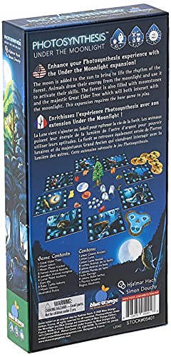 Photosynthesis Under The Moonlight - Expansion to Photosynthesis Original Game- Family or Adult Strategy Board Game for 2 to 4 Players. Recommended for Ages 10 and Up.