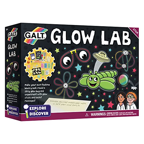 Galt Toys, Glow Lab, Science Kits for Kids, Ages 6+, Multicolor