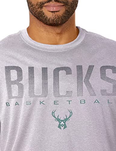 Ultra Game -NBA Men's Active Long Sleeve Pullover T-Shirt