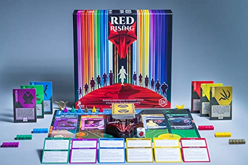 Stonemaier Games: Red Rising, Hand Management, Combo Building Strategy Board Game, 2 to 6 Players, for Ages 14 and up