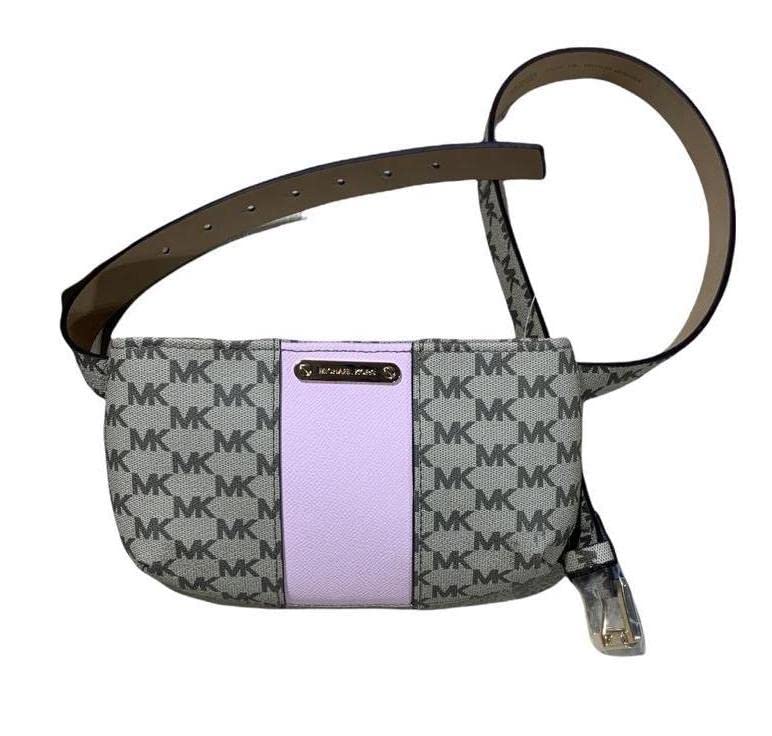 Michael Kors Women's Belt Bag, Brown/Pink, Small/Medium
