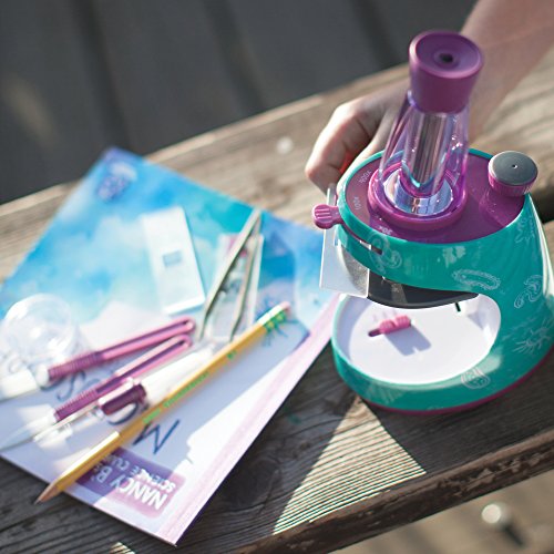 Educational Insights Nancy B's Science Club Microscope for Kids, Microscope Kit, Gift for Boys and Girls, Ages 8-12
