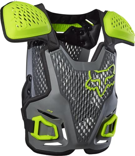 Fox Racing Youth R3 Motocross Chest Protector, Dark Shadow