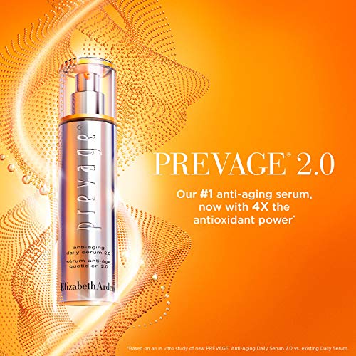 Elizabeth Arden PREVAGE Anti-Aging Daily Serum 2.0, Face Treatment with Idebenone, 1.7 oz.