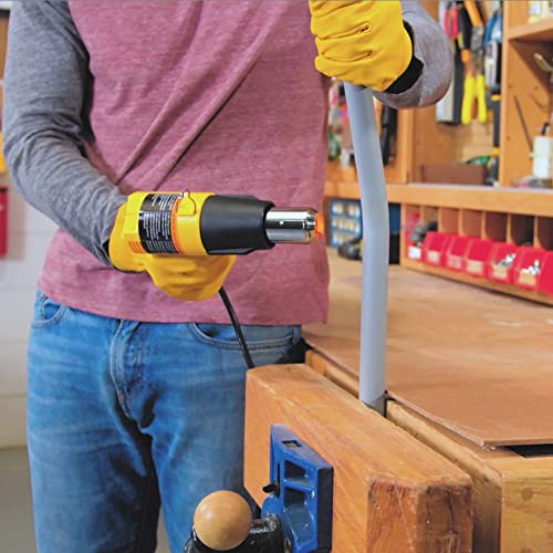 Wagner Spraytech 0503008 HT1000 Heat Gun, 2 Temp Settings 750ᵒF and 1000ᵒF, Great for Soften paint, Caulking, Adhesive, Putty Removal, Shrink Wrap, Bend Plastic Pipes, Loosen Rusted Nuts or Bolts