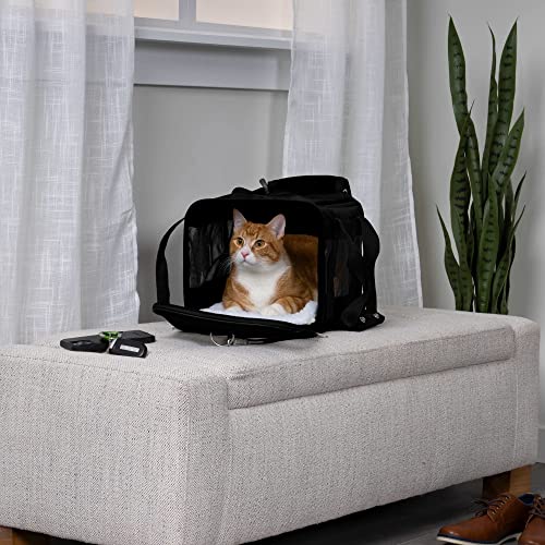 Sherpa® Original Deluxe™ Airline Approved Pet Carrier, Medium, Black