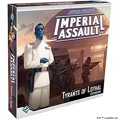 Star Wars Imperial Assault Board Game Tyrants of Lothal EXPANSION | Strategy Game | Battle Game for Adults and Teens | Ages 14+ | 1-5 Players | Avg. Playtime 1-2 Hours | Made by Fantasy Flight Games