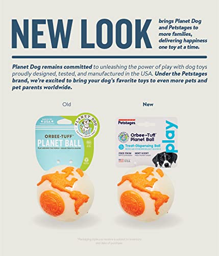 Planet Dog Orbee-Tuff Durable Chew-Fetch Ball Dog Toys